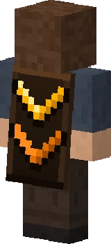 PaffMC Chevrons Cape worn in Minecraft Bedrock