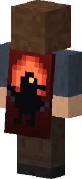 PaffMC Raven Cape worn in Minecraft Bedrock