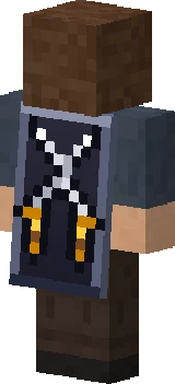 PaffMC Duelist Cape worn in Minecraft Bedrock