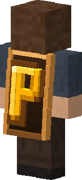PaffMC Relief Emblem Cape worn in Minecraft Bedrock