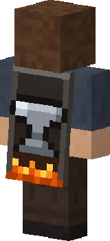 PaffMC Forge Cape worn in Minecraft Bedrock