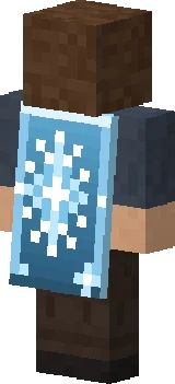 PaffMC Frost Cape worn in Minecraft Bedrock