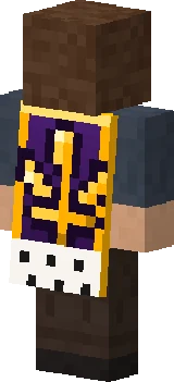 PaffMC Royal Cape worn in Minecraft Bedrock