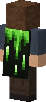 PaffMC Venom Cape worn in Minecraft Bedrock