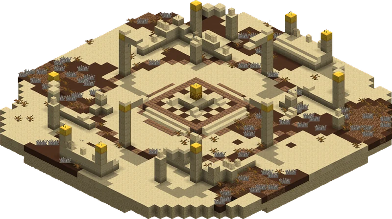 Ruines dorées